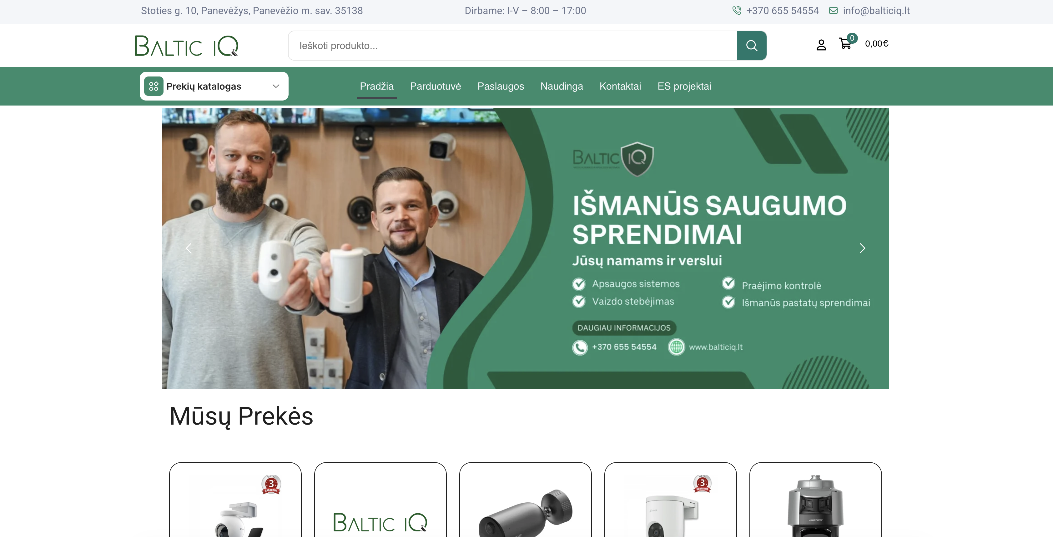 Baltic IQ – tai B2B orientuota technologinių sprendimų įmonė, su kuria dirbame kaip išorinis marketingo partneris: formuojame jų prekės ženklo kryptį, komunikacijos strategiją ir socialinių tinklų turinį. Gilinamės į jų auditoriją (nuo montuotojų iki galutinių klientų), išgryniname pagrindinę žinutę – kokybę, patikimumą ir ekspertinį konsultavimą – bei padedame tai nuosekliai perteikti vizualuose ir tekstuose. Taip pat kuriame technologinius sprendimus renginiams (pvz., užklausų surinkimui ir kontaktų valdymui), stipriname jų pozicionavimą kaip vienintelio tokio lygio sprendimų tiekėjo regione ir ruošiame komunikaciją jų augimo etapui.